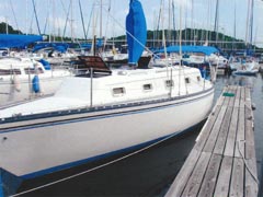 Hunter 33 sailboat