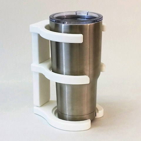 Universal Tumbler Holder White