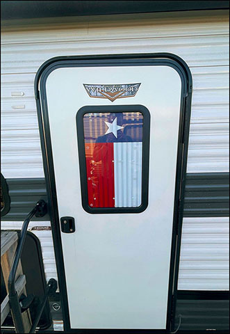 Texas Flag patriotic shutter.
